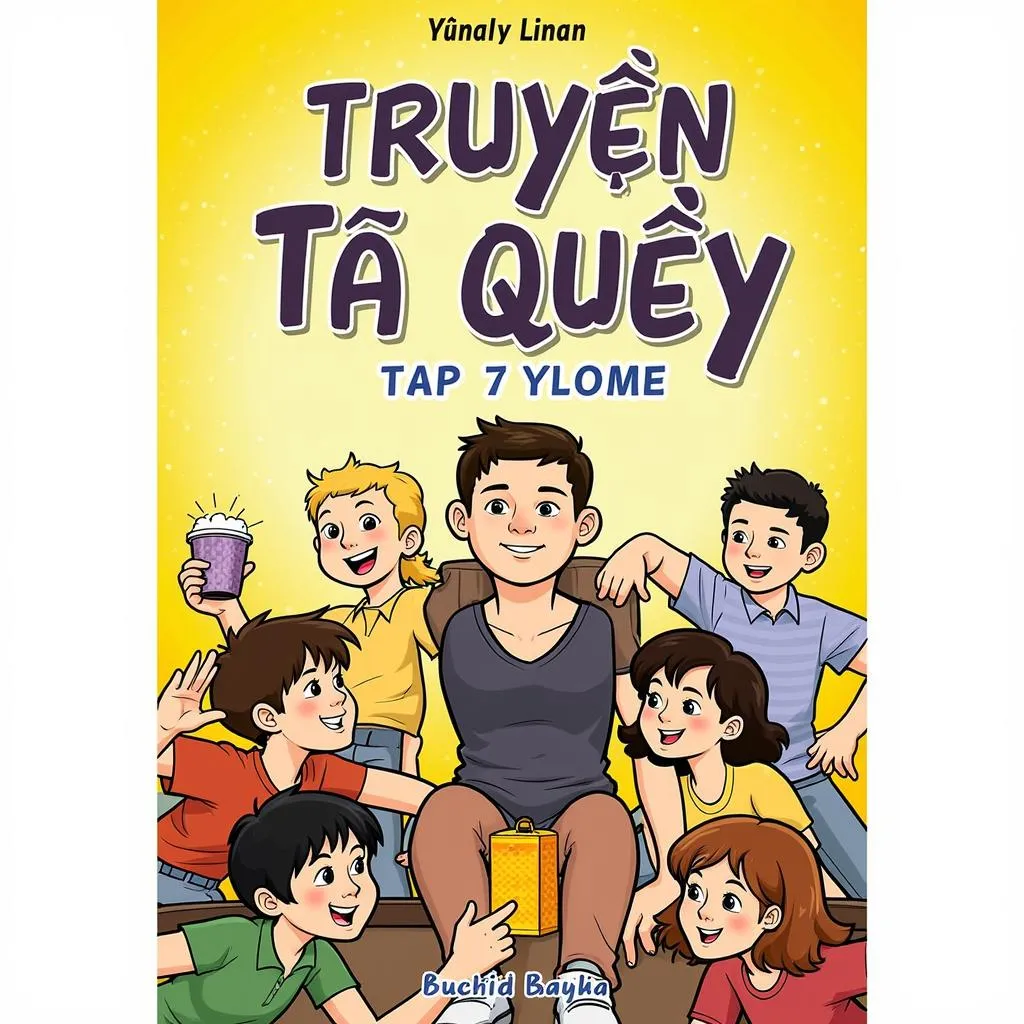 Truyện Tý Quậy Tập 7: Bìa truyện