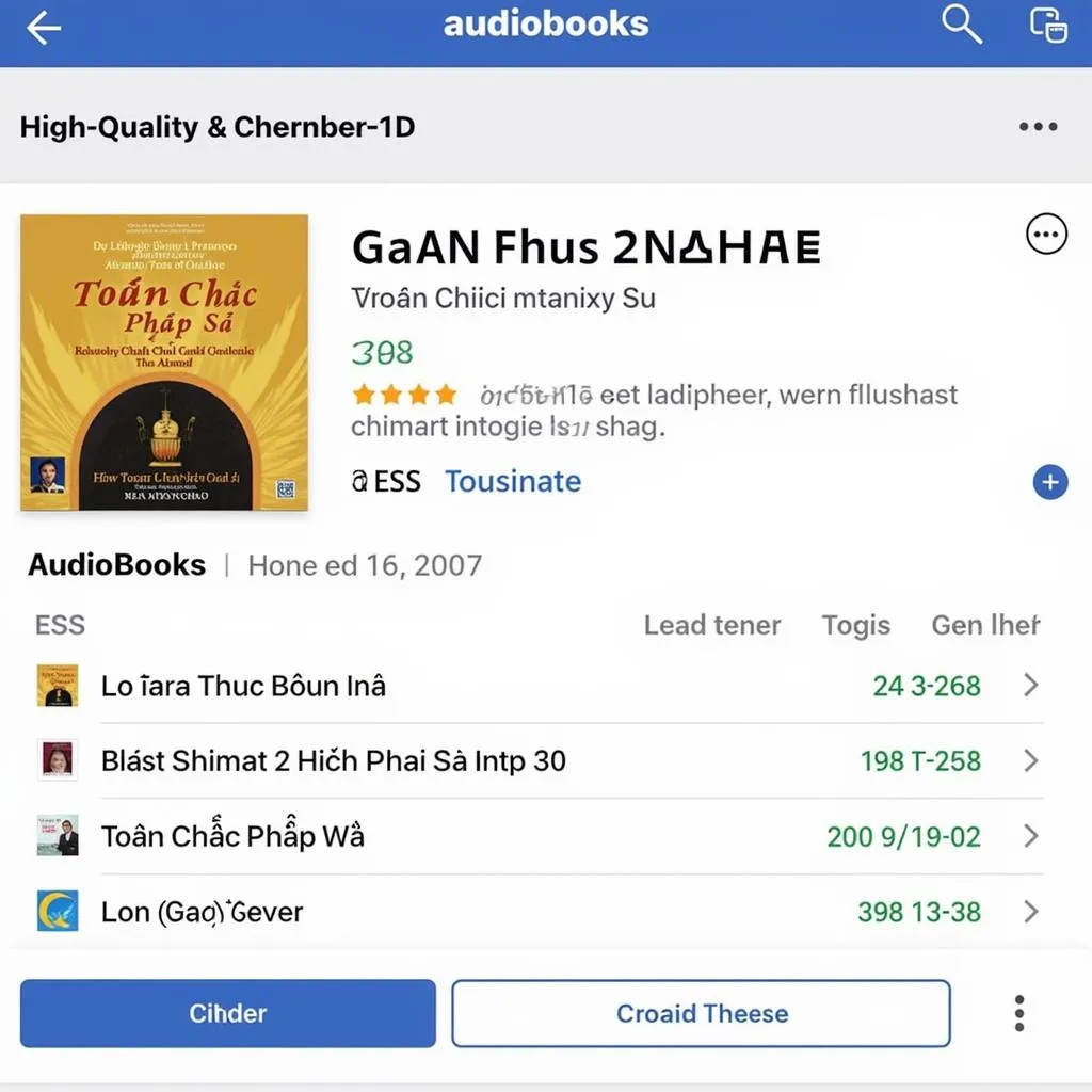 Ứng dụng nghe truyện audio