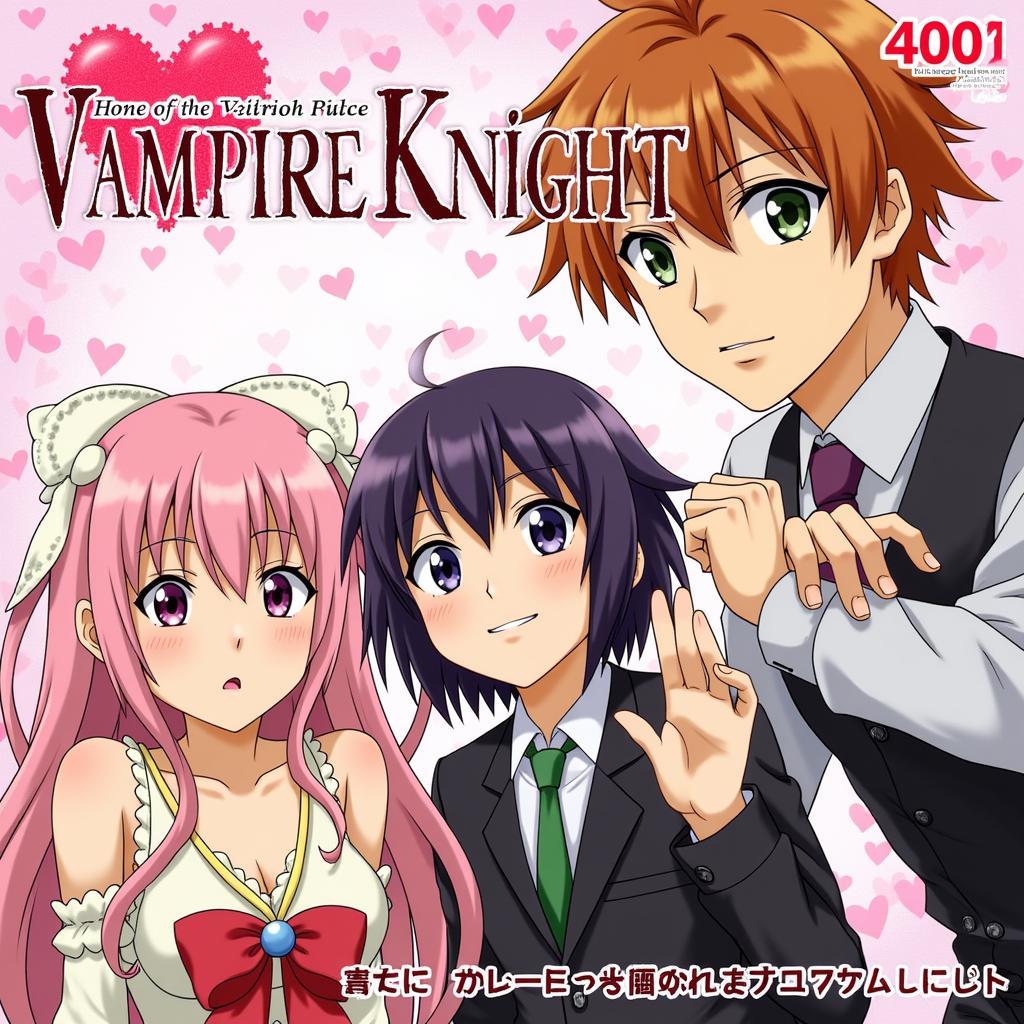 Bìa truyện Vampire Knight