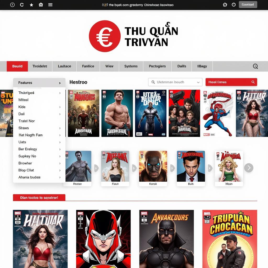 Website đọc truyện chói mắt