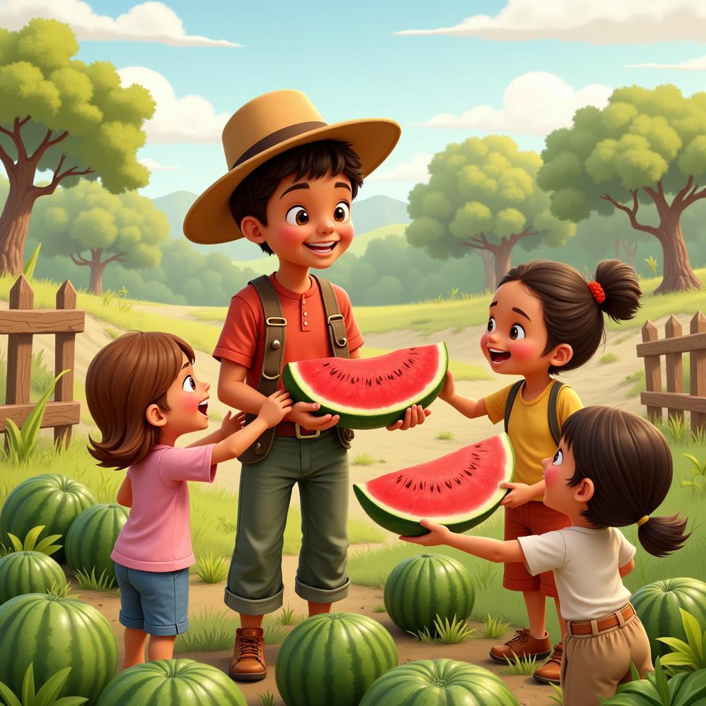 Moral Lessons from the Watermelon Fairy Tale