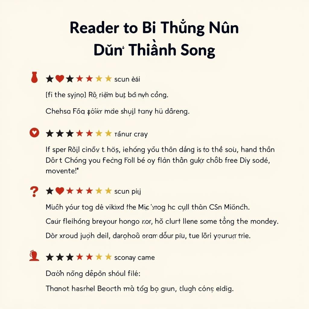 Cảm nhận của độc giả về truyện Bi Thương Ngược Dòng Thành Sông