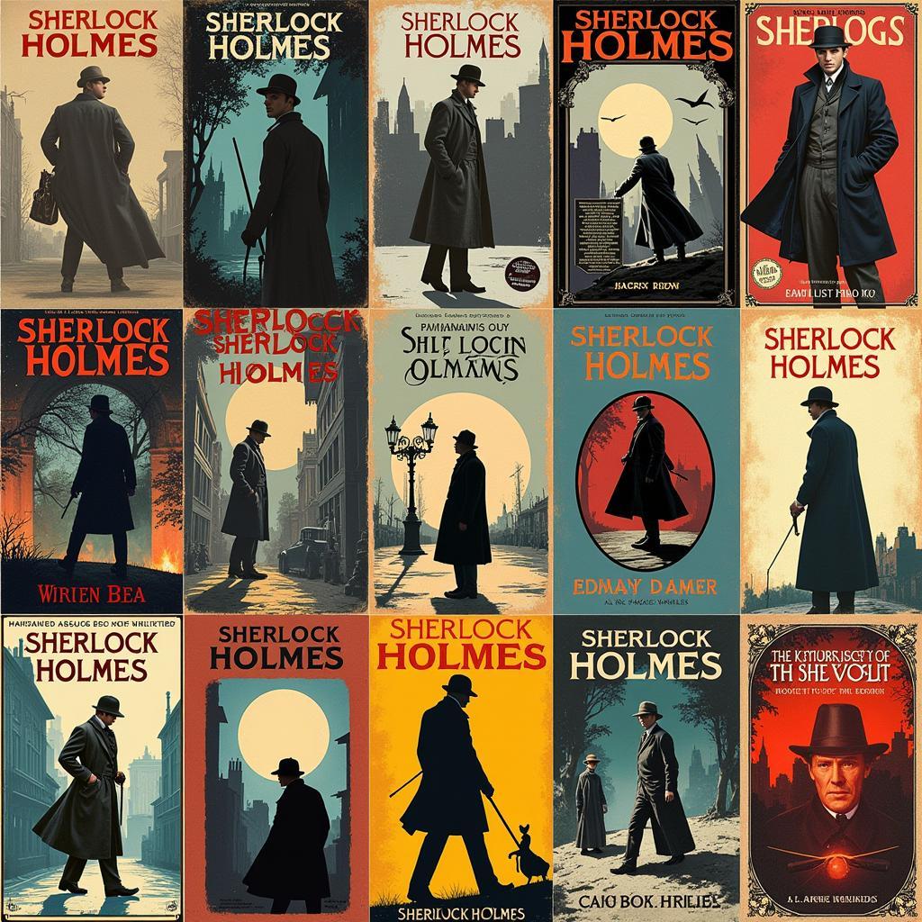 Bìa sách Sherlock Holmes