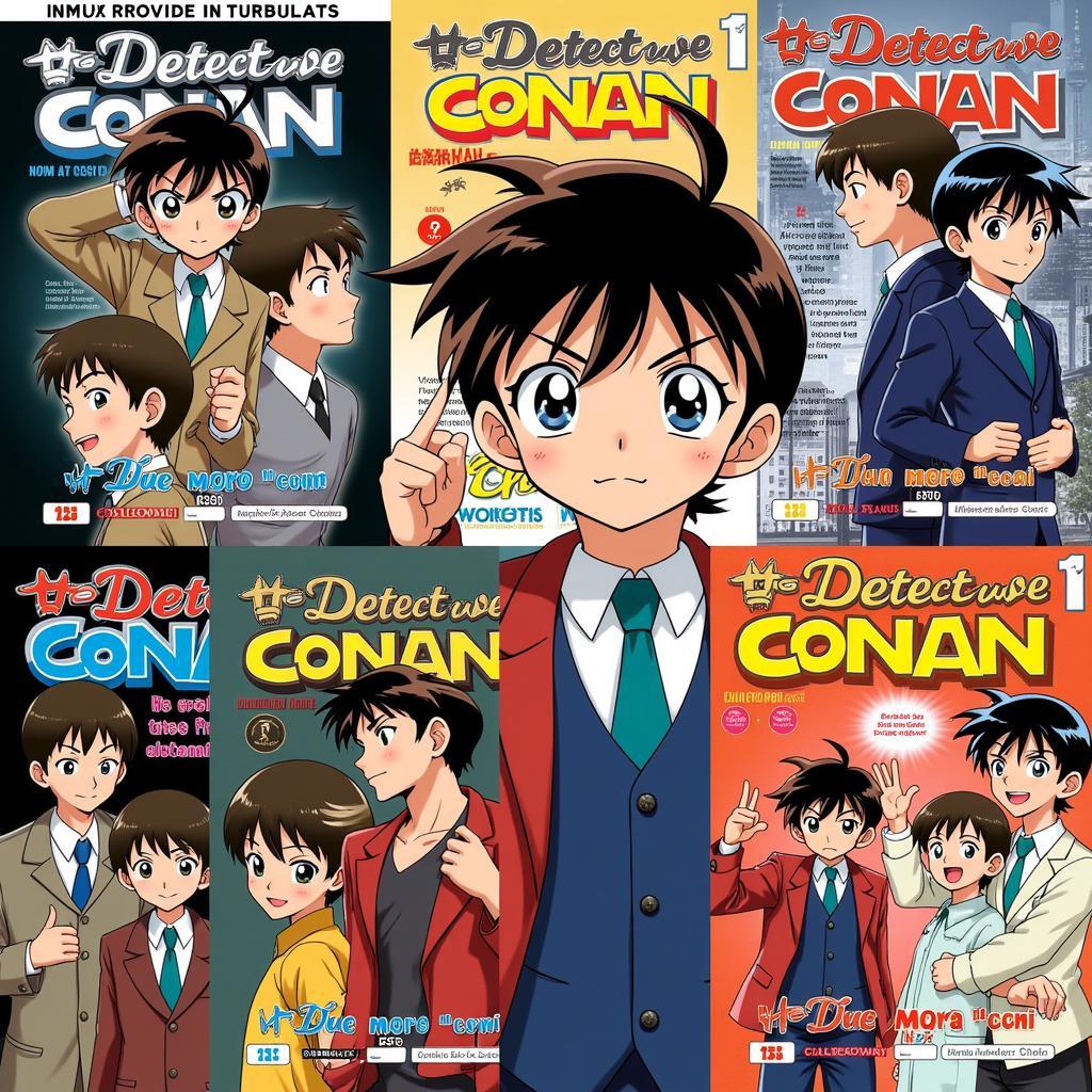 Bìa truyện Conan tập 1