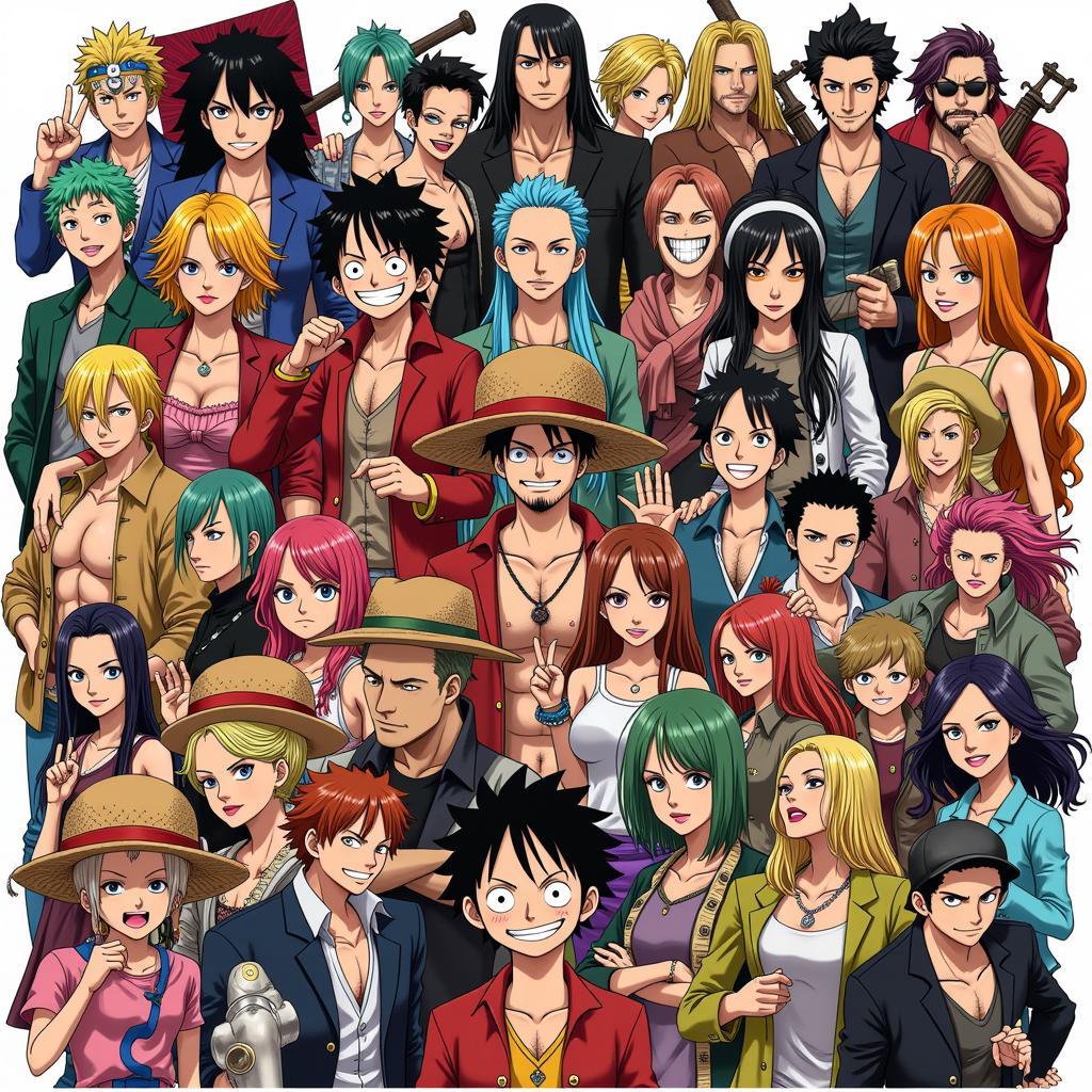 Các nhân vật One Piece nổi bật