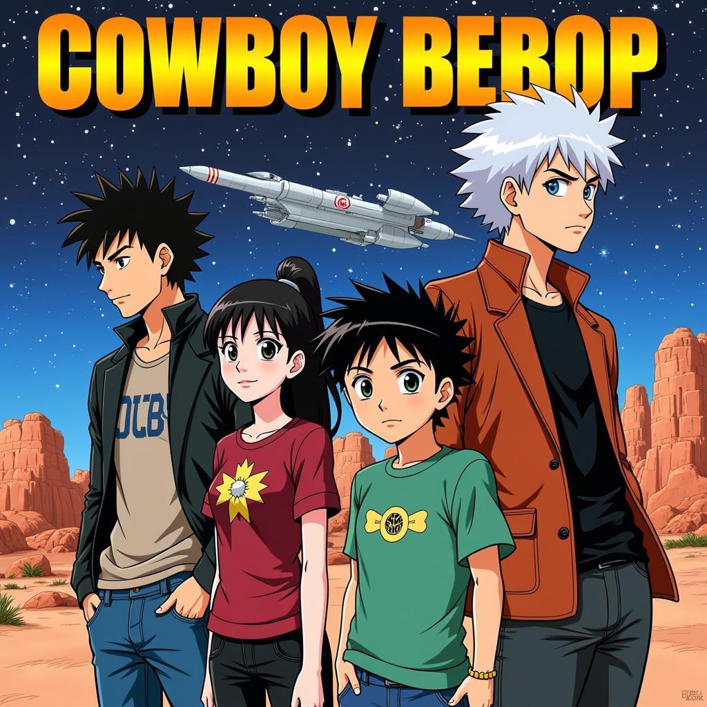 Bìa sách Cowboy Bebop Truyện