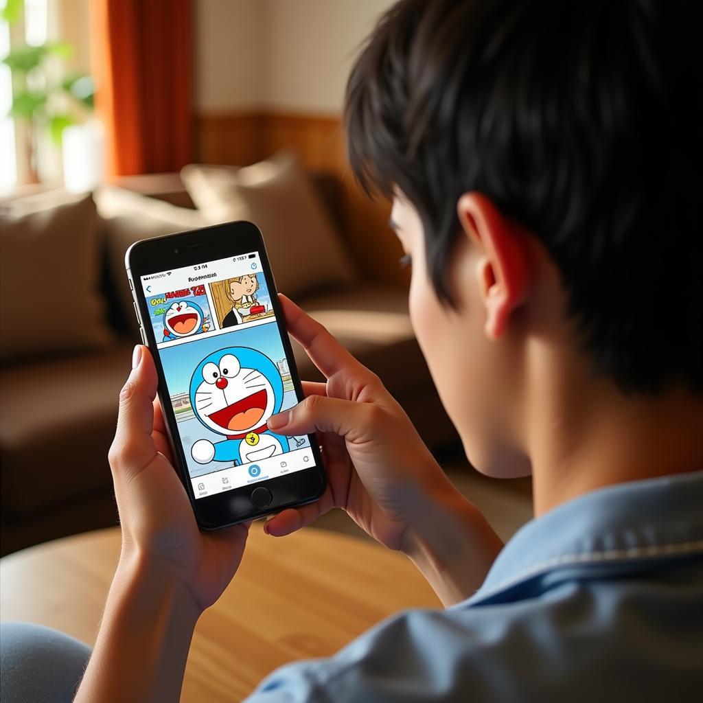 Đọc truyện Doraemon tiếng Việt online trên điện thoại