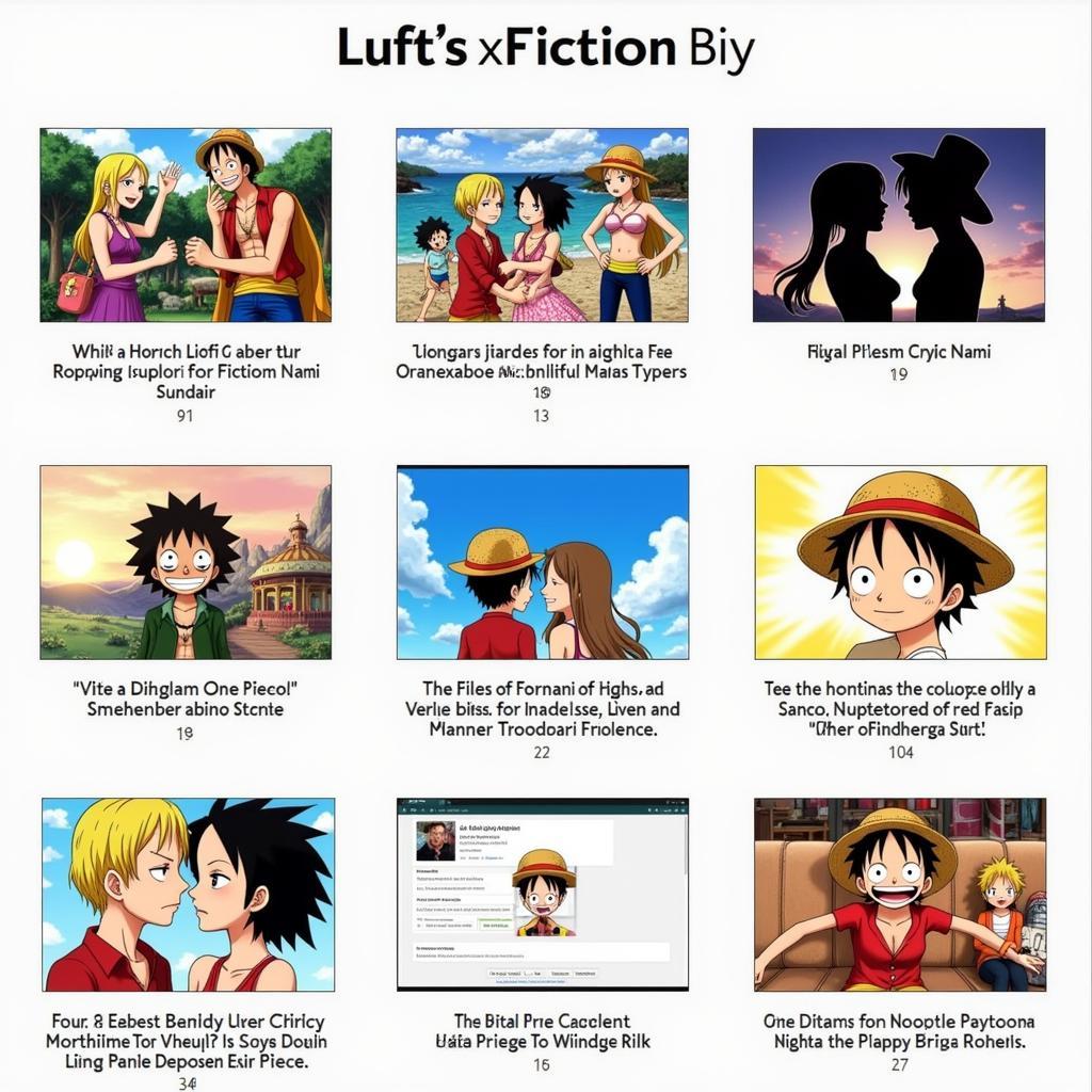 Đọc truyện Luffy x Nami online