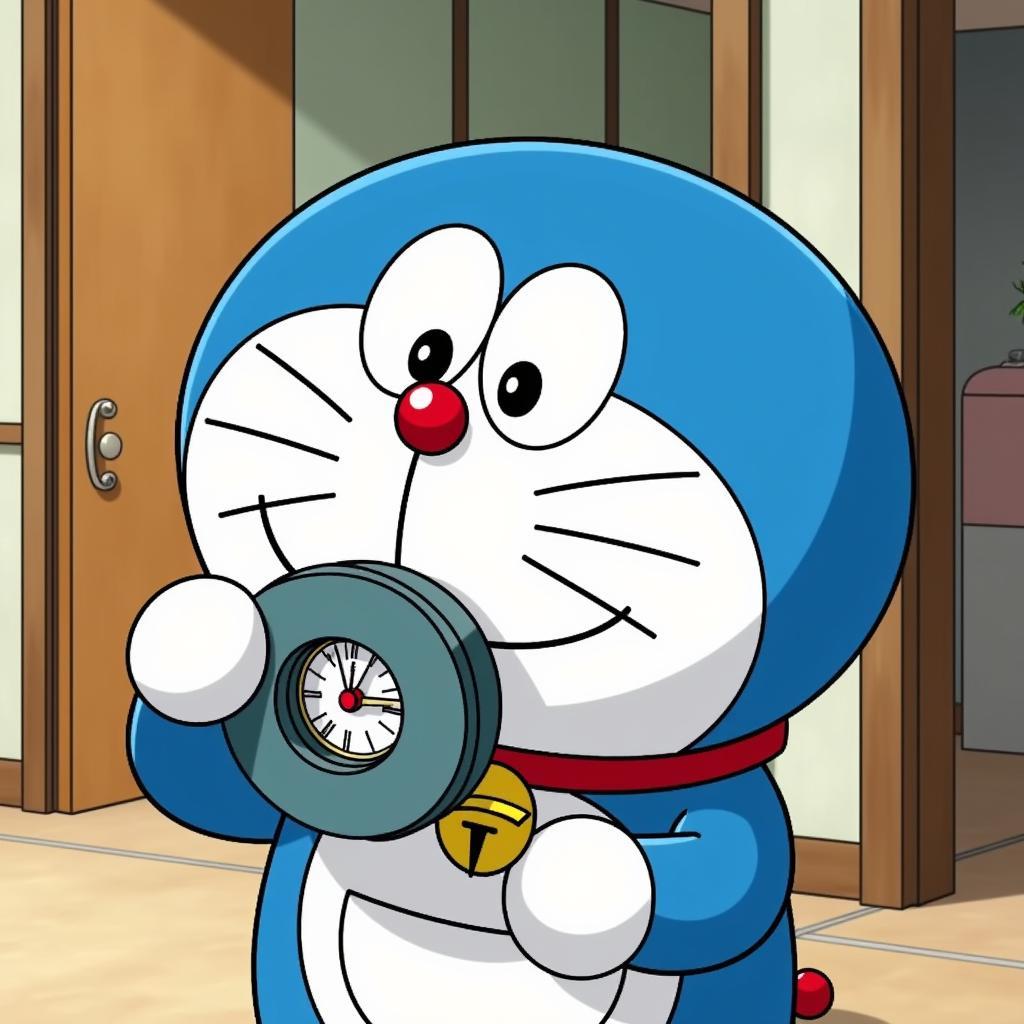 Doraemon sử dụng bảo bối thần kỳ