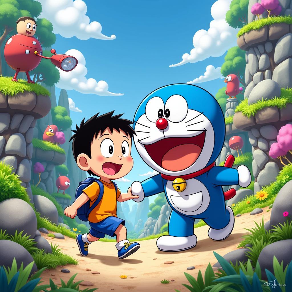 Doraemon và Nobita Khám Phá Thế Giới