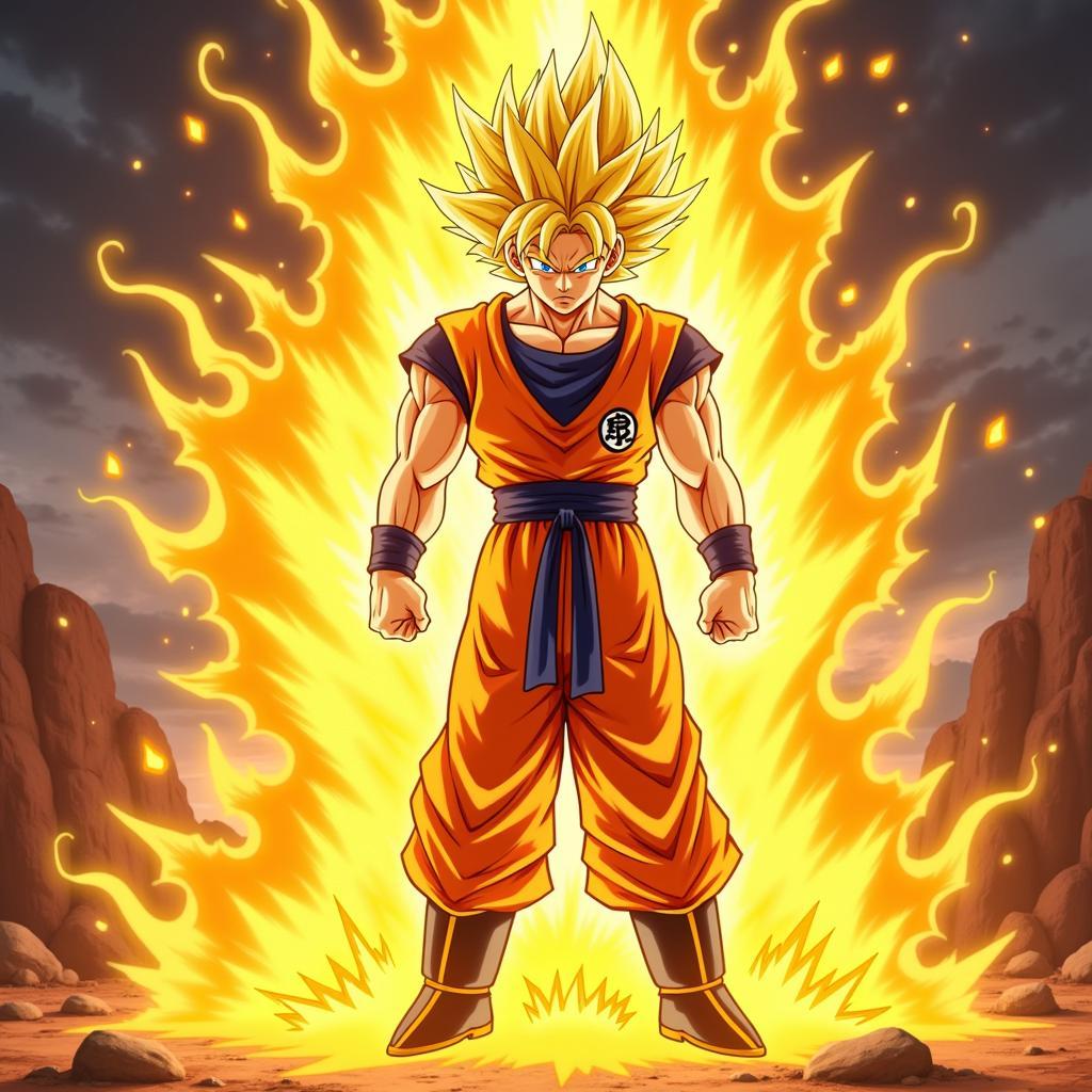 Goku Biến Hình Super Saiyan Trong Dragon Ball Phần 2