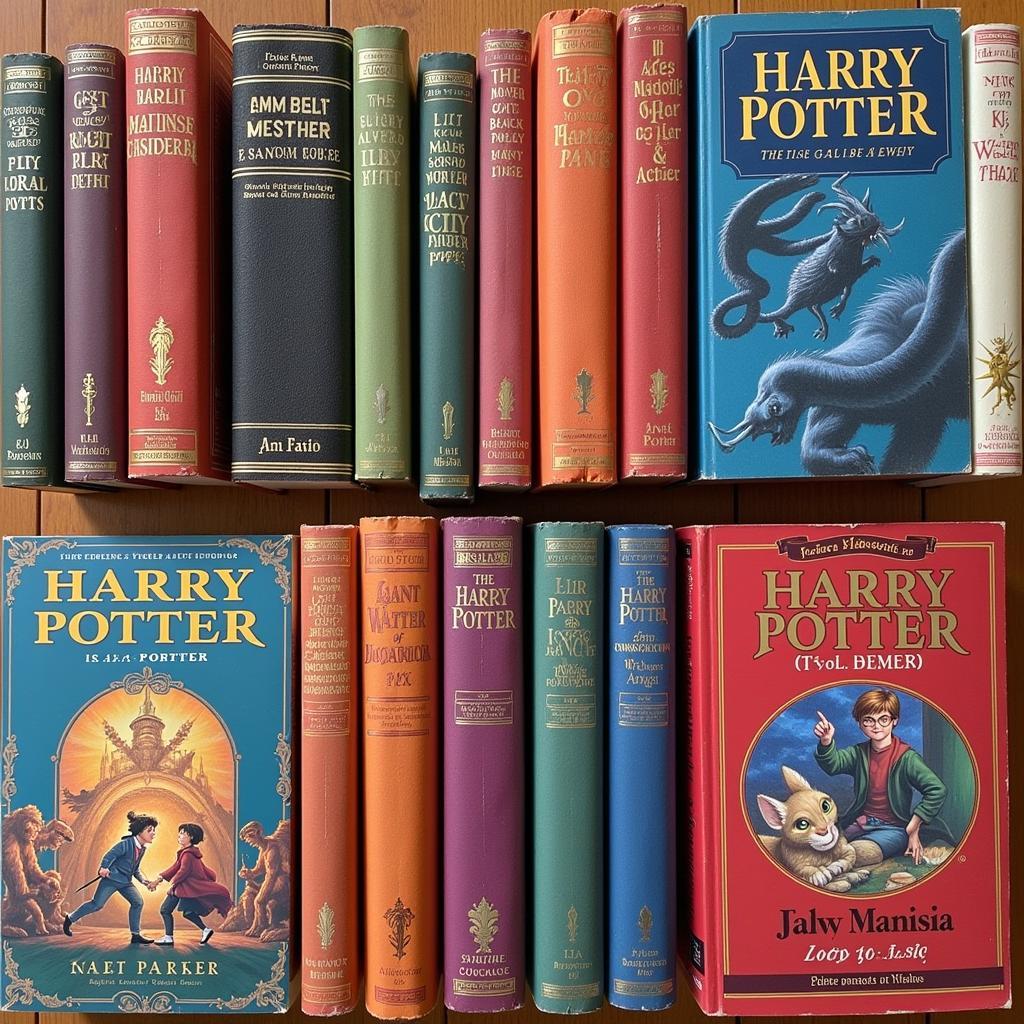 Different Editions of Harry Potter Books