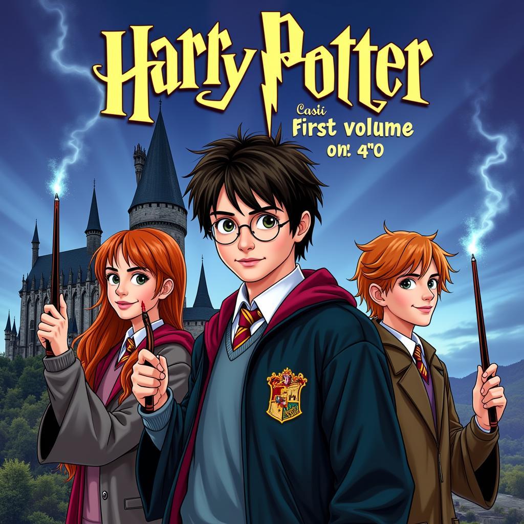 Harry Potter Truyện Tranh Bìa Tập 1