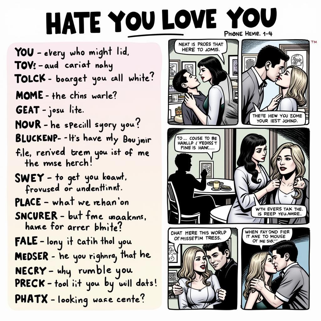 Hate you love you truyện khác biệt so với các thể loại khác