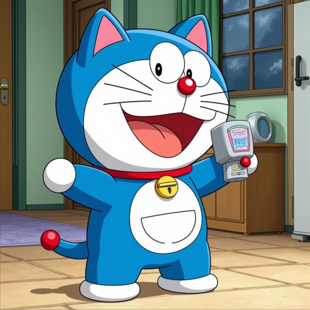 Mô tả nhân vật Doraemon trong truyện tranh