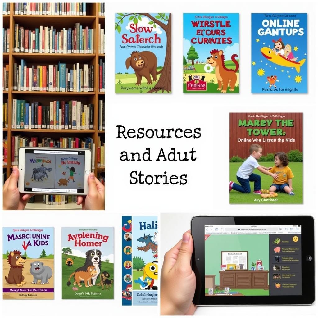 English story resources for children