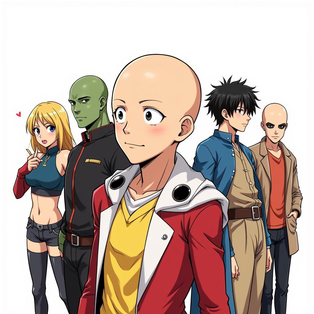 Các Nhân Vật One Punch Man