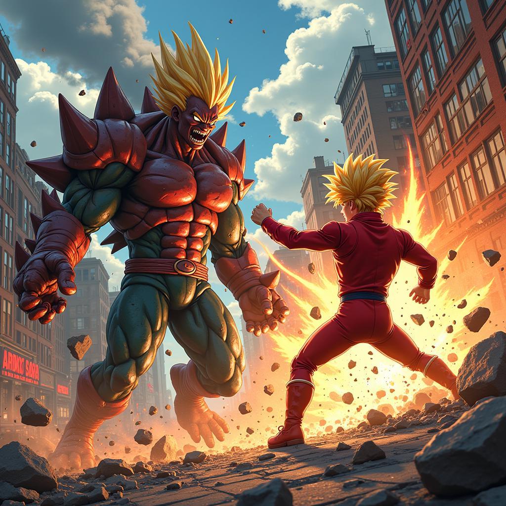 Trận Chiến Kịch Liệt One Punch Man