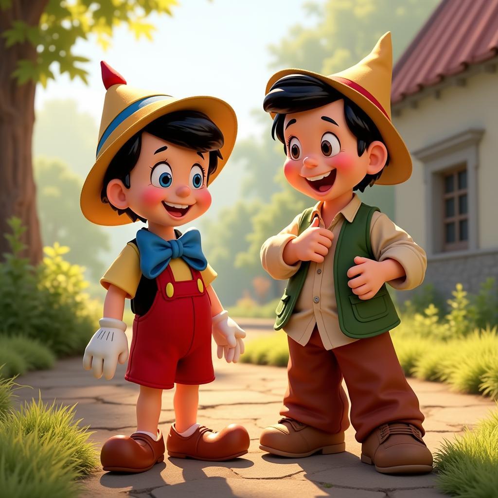 Pinocchio trở thành người thật