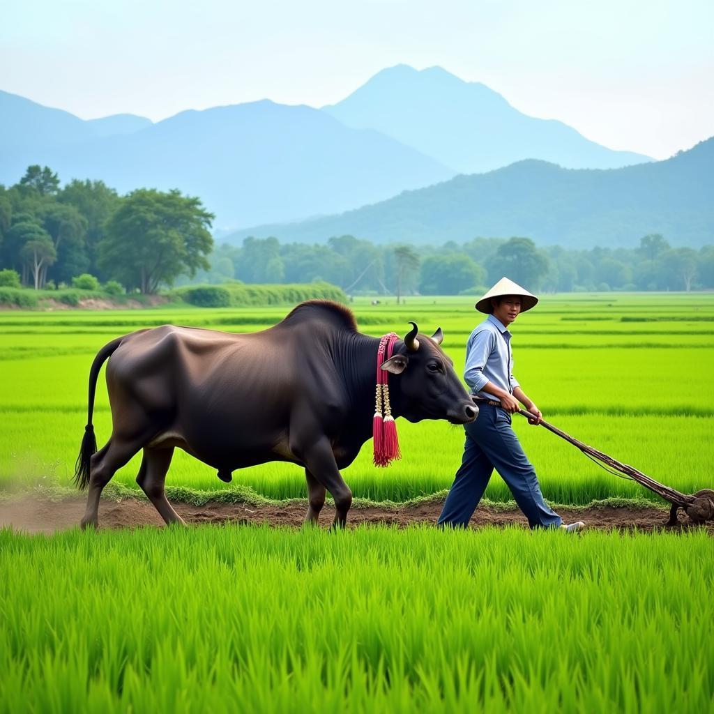 Sự tích con trâu trong văn hóa Việt Nam