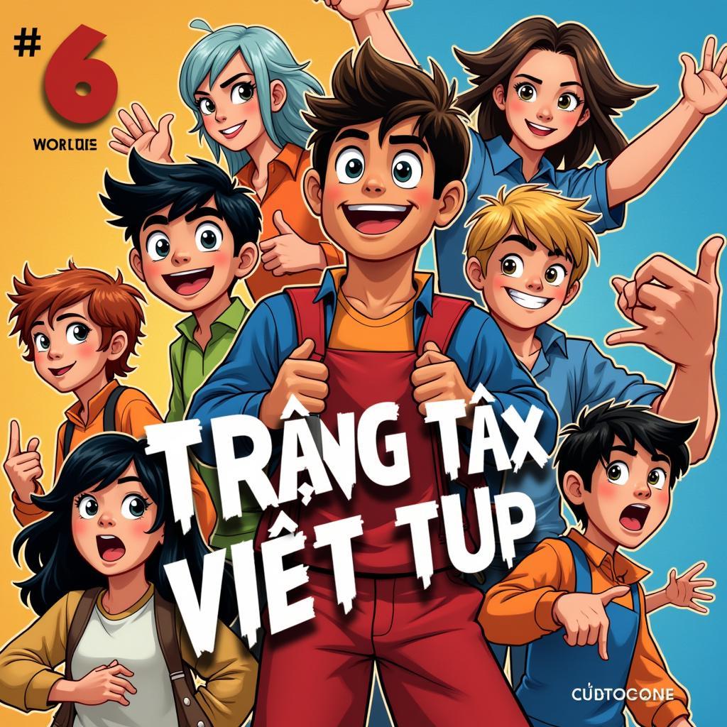 Thần Đồng Đất Việt Tập 6: Bìa Sách