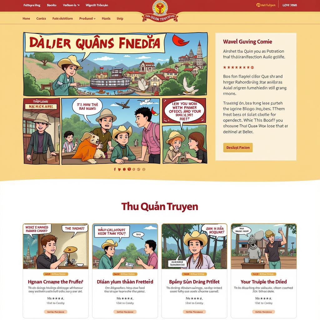 Website Thu Quán Truyện