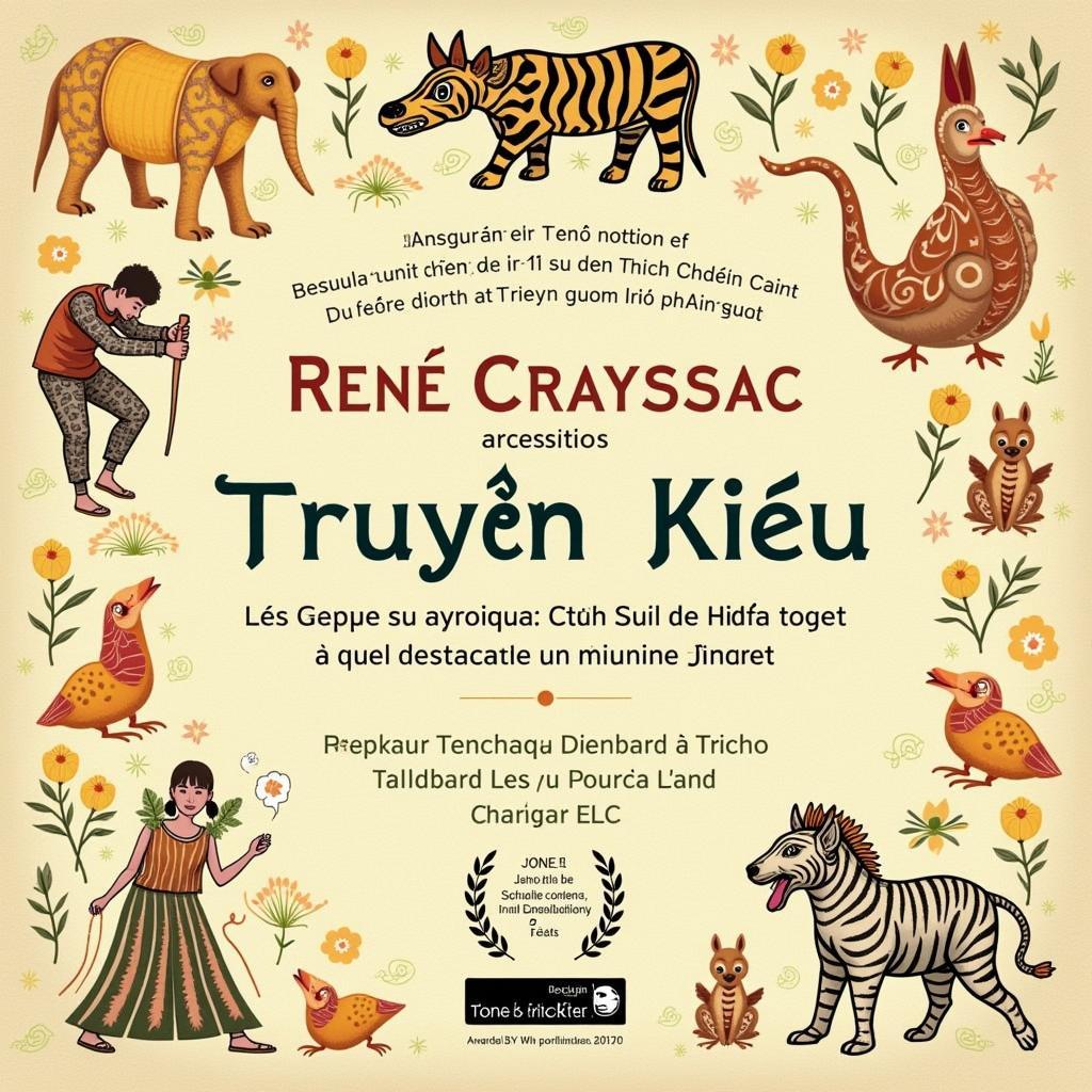 Bản dịch Truyện Kiều tiếng Pháp của René Crayssac