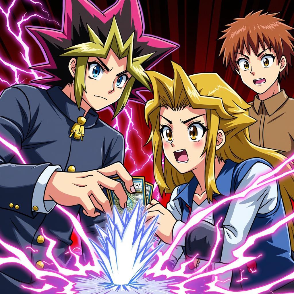 Trận đấu kịch tính trong Yu-Gi-Oh! chap 71