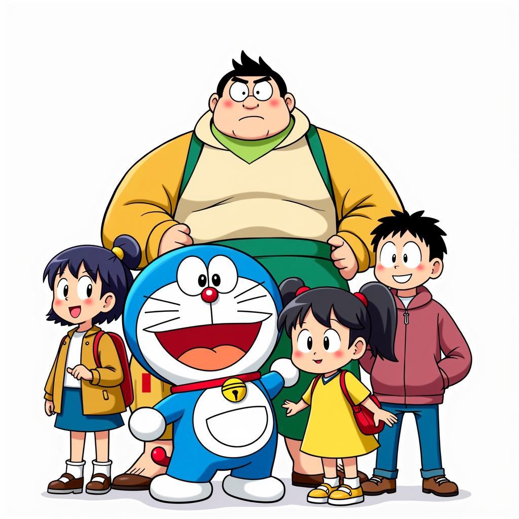 Đội quân Doraemon tập 1: Nhóm bạn nhí nhố