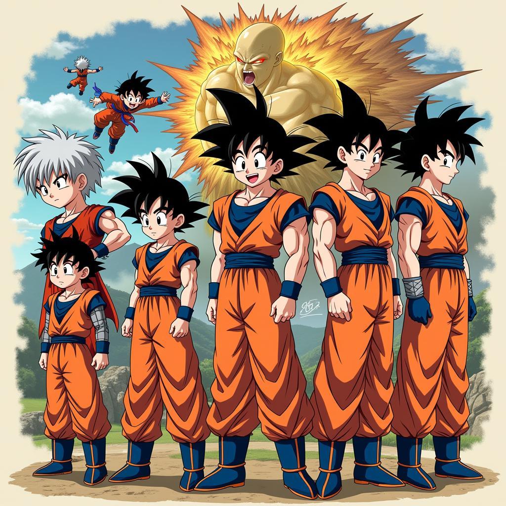 Hành trình Goku trở thành chiến binh Saiyan huyền thoại