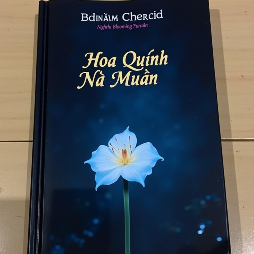 Bìa sách truyện Hoa Quỳnh Nở Muộn