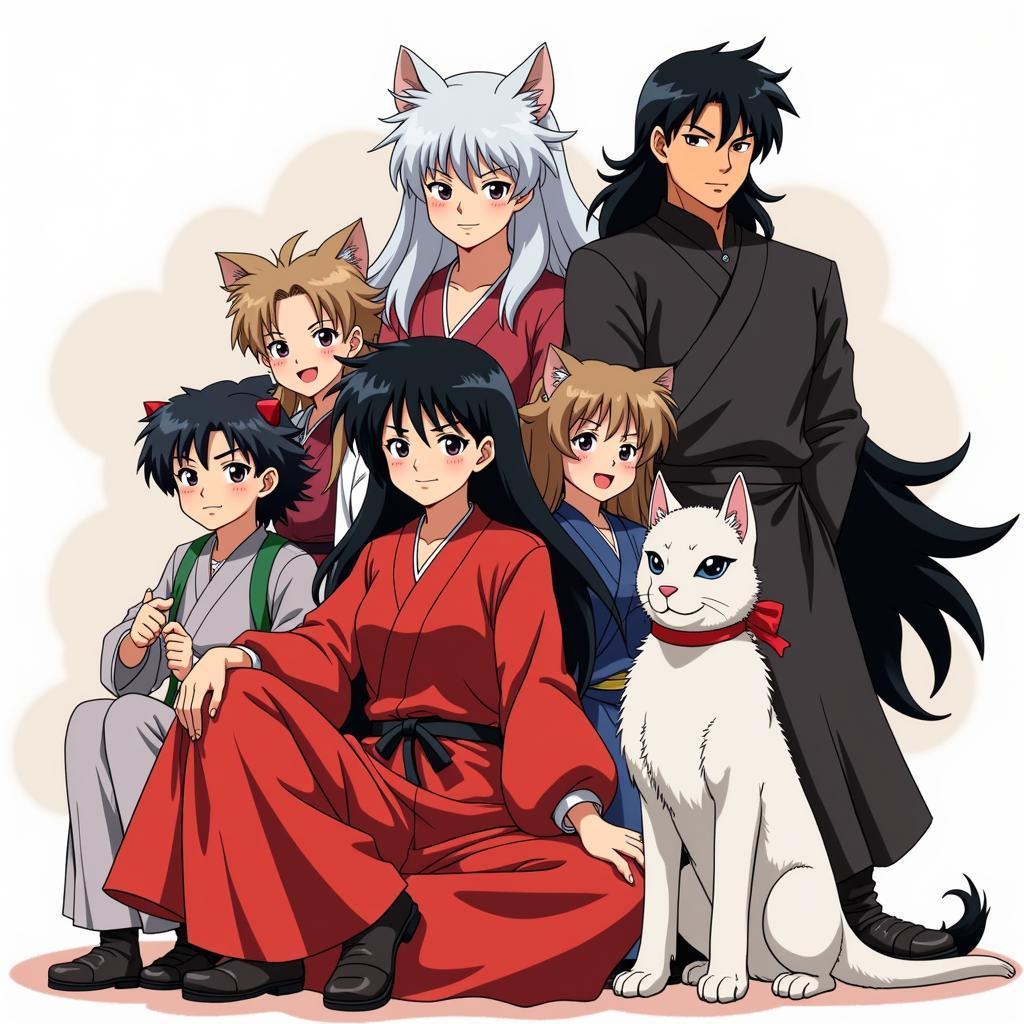 Inuyasha và nhóm bạn đồng hành