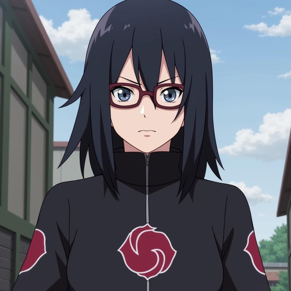 Sarada Uchiha trong Naruto Ngoại Truyện Tập 1