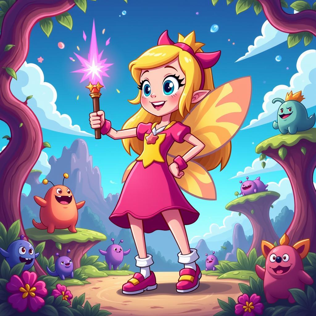 Star Butterfly trong chiều không gian khác