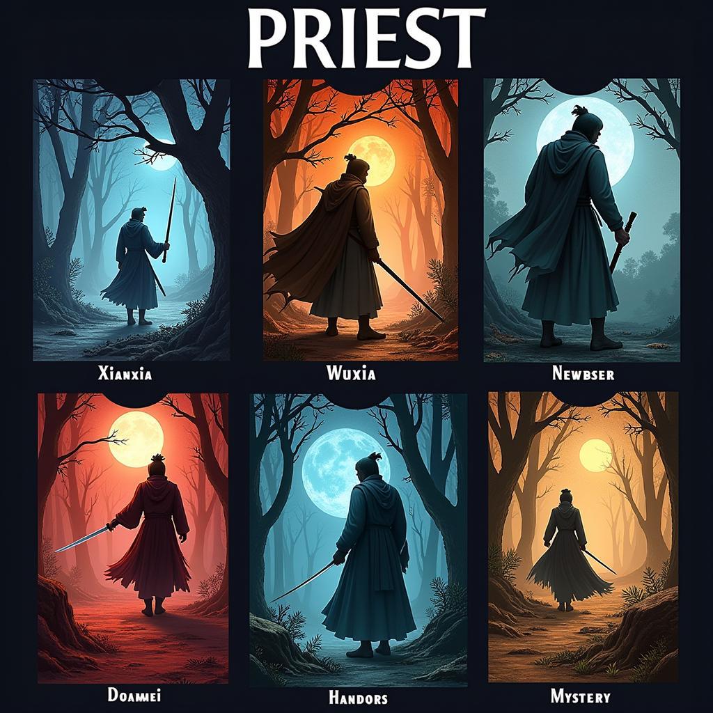 The world diversity in Priest's stories