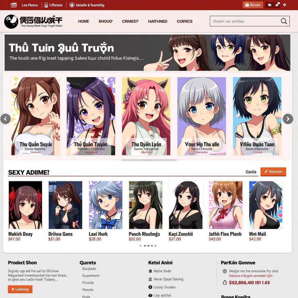 Tìm đọc truyện anime sexy uy tín