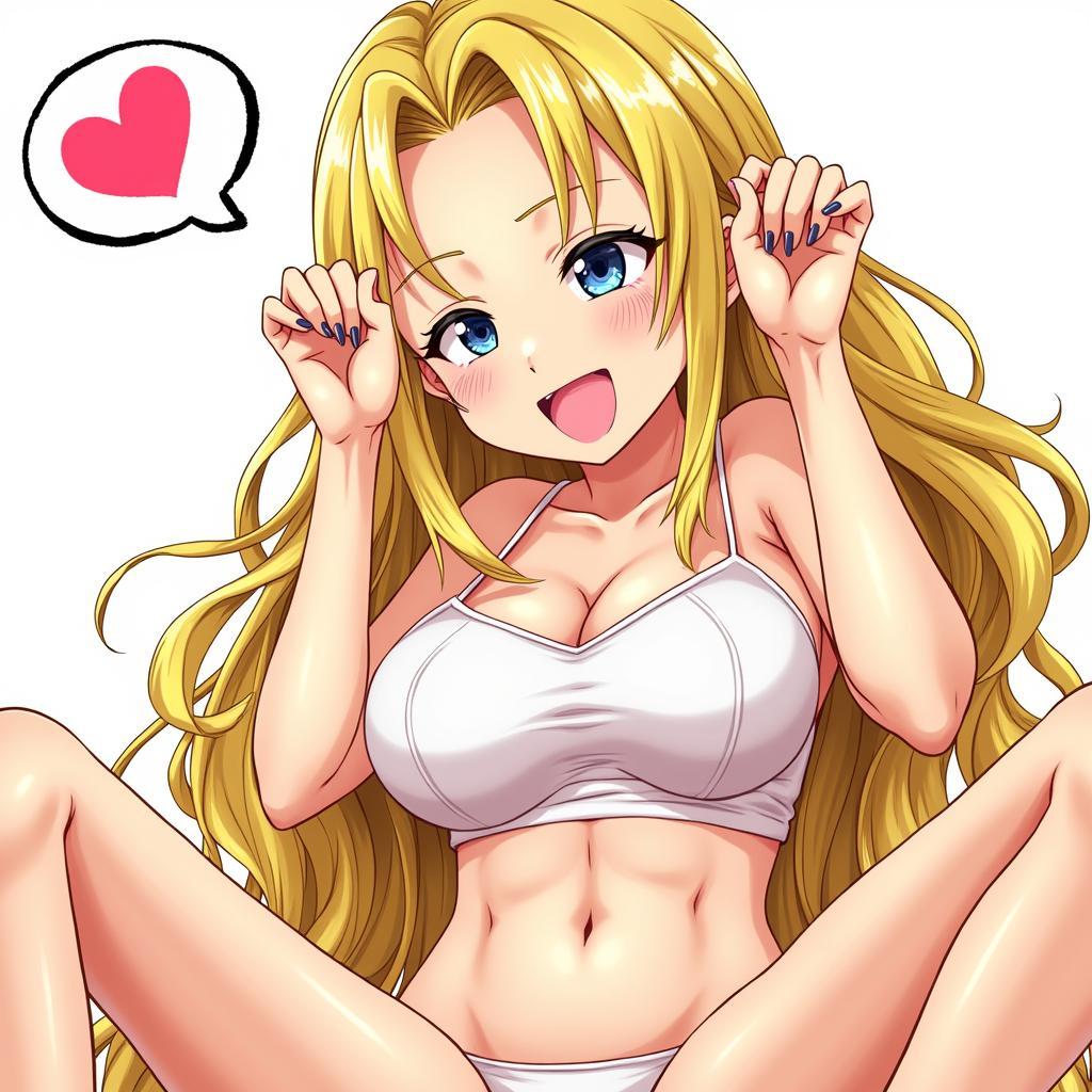 Hình ảnh Lucy Heartfilia trong truyện hentai Fairy Tail