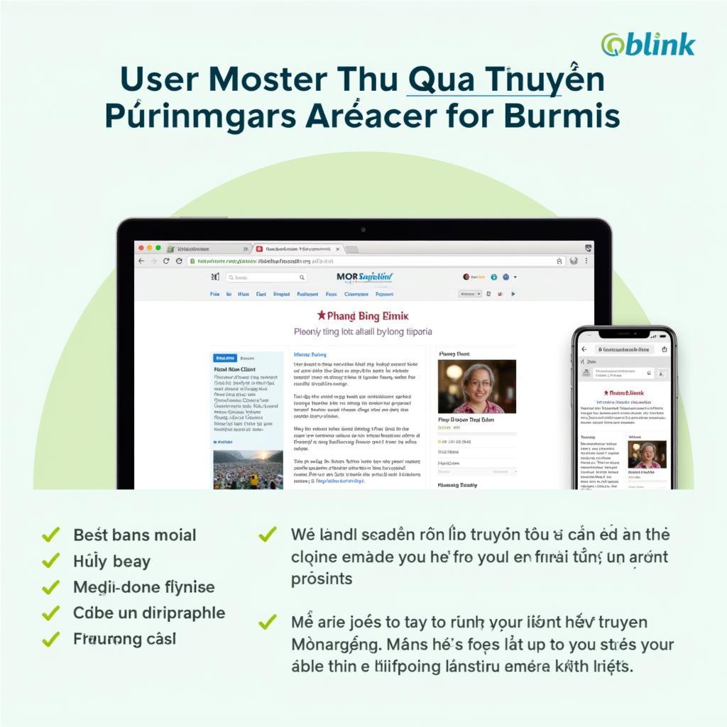 Giao diện website Thu Quán Truyện thân thiện, dễ sử dụng