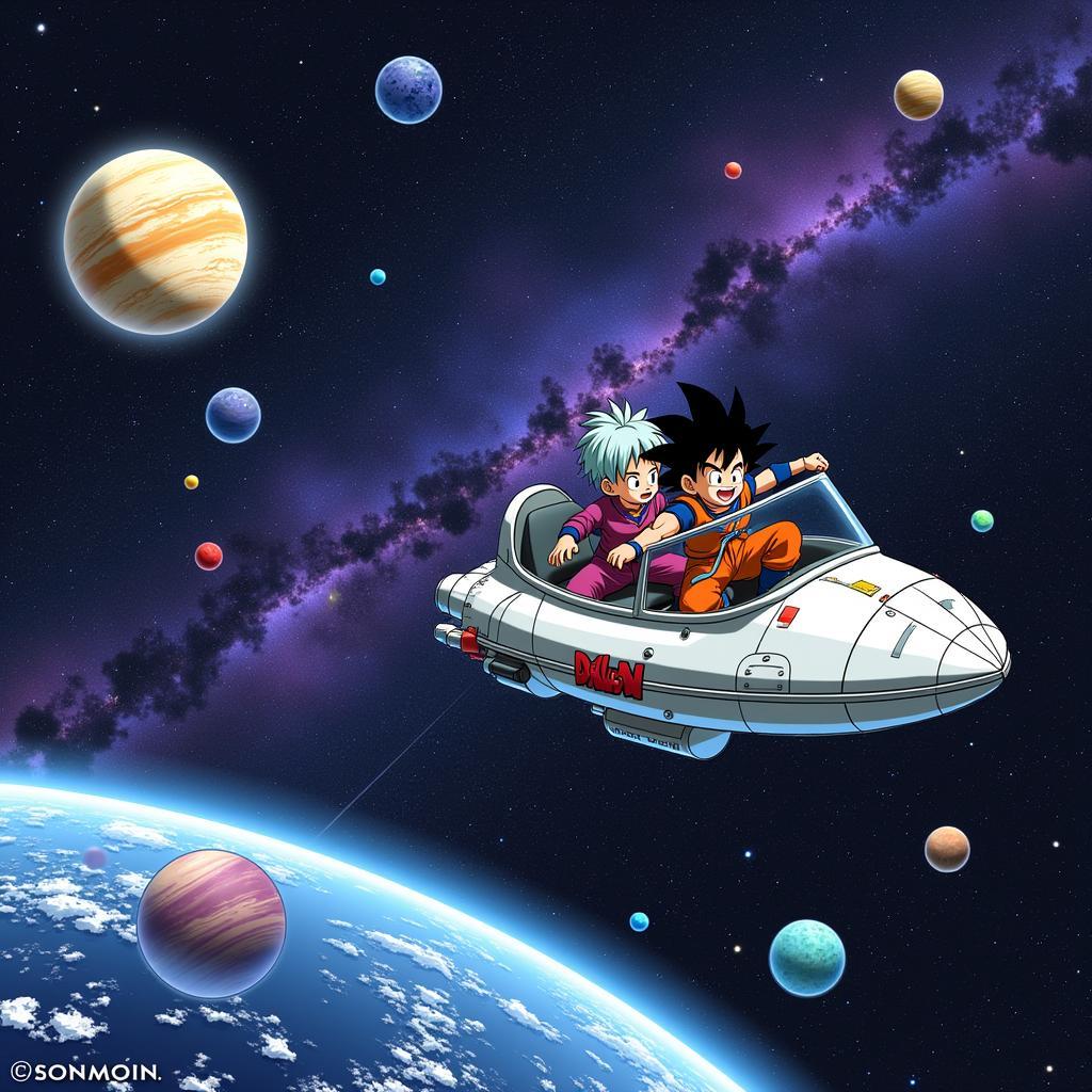 Cuộc phiêu lưu vũ trụ trong Dragon Ball GT