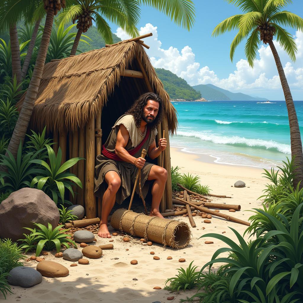 Robinson Crusoe trên đảo hoang