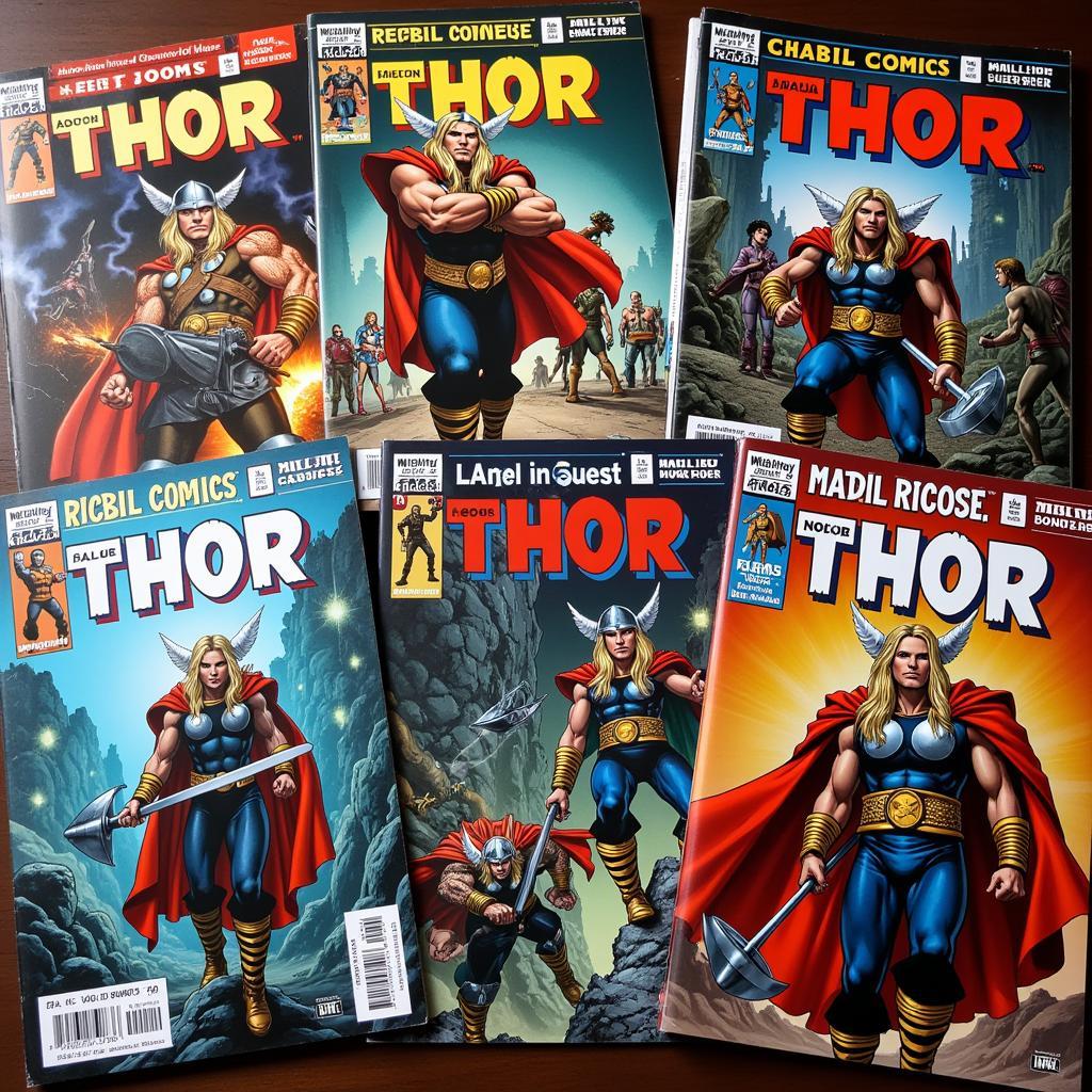 Đọc truyện Thor God of Thunder và khám phá thế giới thần thoại Bắc Âu