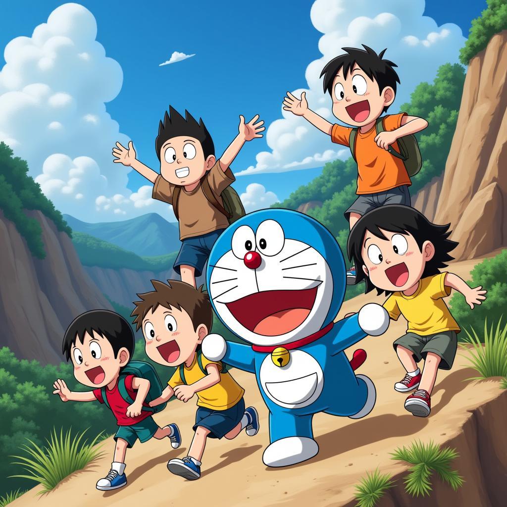 Doraemon và nhóm bạn phiêu lưu