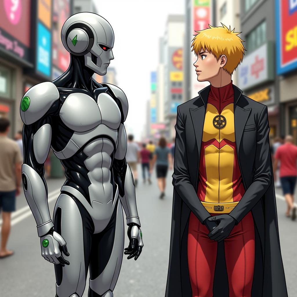 Genos và Saitama