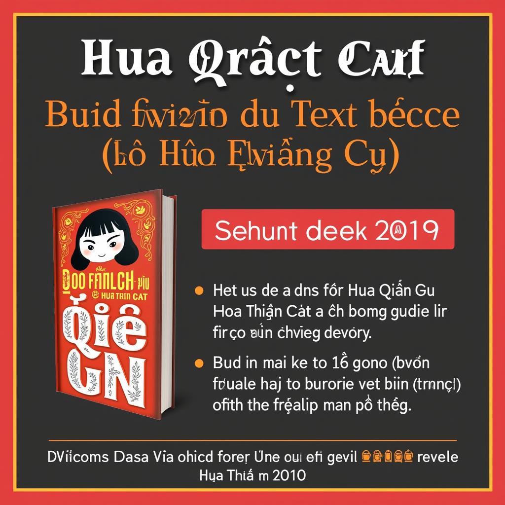 Hình ảnh khuyến mãi truyện Hoa Thiên Cốt trên Tiki