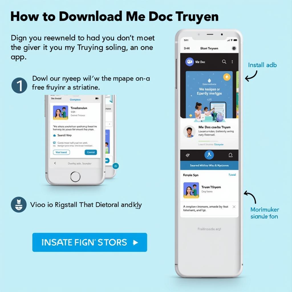 Hướng dẫn chi tiết tải app Mê Đọc Truyện