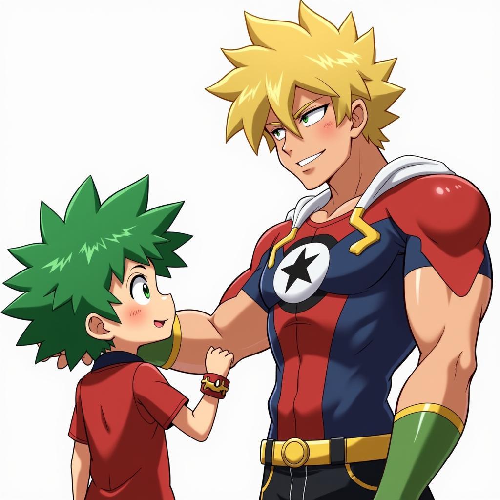 Izuku Midoriya và All Might