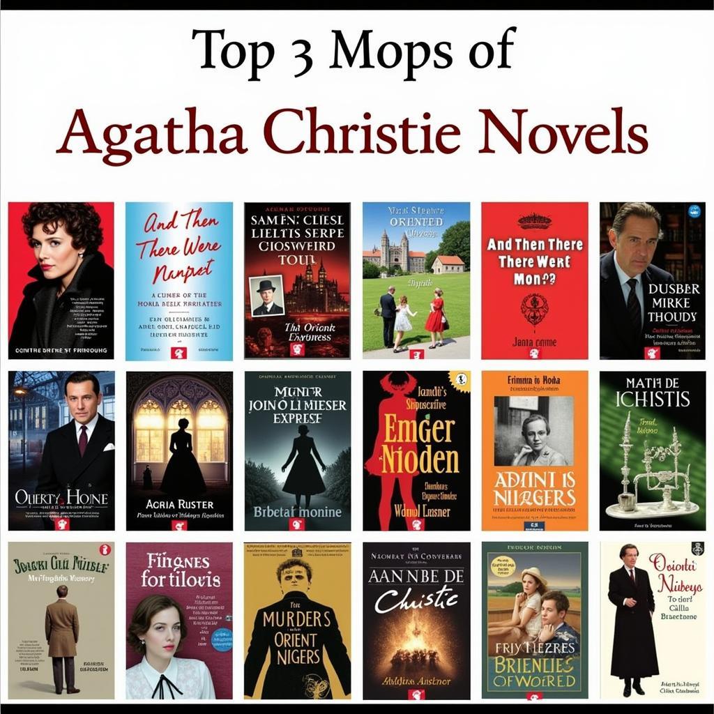 Top những Agatha Christie truyện hay nhất